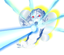 fairy beagle sticker #12137560