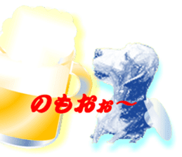 fairy beagle sticker #12137562