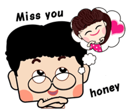 To My Loving Wife sticker #12137979