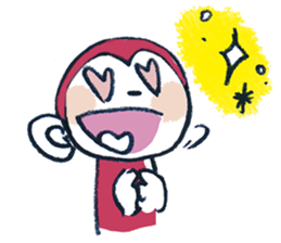 Sara-Saru sticker #12138259