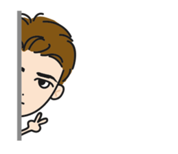 Miss AB Chiao & 3 cats. Part 2 sticker #12138706