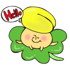 English version, Mr. firewood mushroom,3 sticker #12138727