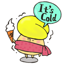 English version, Mr. firewood mushroom,3 sticker #12138740