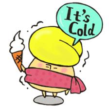 English version, Mr. firewood mushroom,3 sticker #12138740