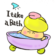 English version, Mr. firewood mushroom,3 sticker #12138742