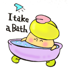 English version, Mr. firewood mushroom,3 sticker #12138742