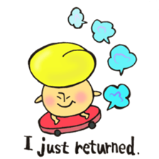 English version, Mr. firewood mushroom,3 sticker #12138746