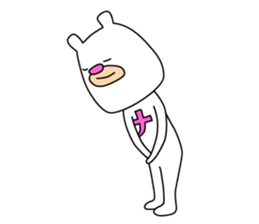 Bear like a Nagoyan (Nagoya dialect) sticker #12138857