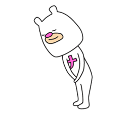 Bear like a Nagoyan (Nagoya dialect) sticker #12138857