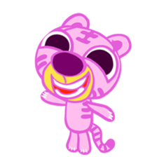 Pink Tiger 'Rangi' sticker #12138968