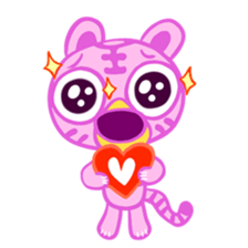 Pink Tiger 'Rangi' sticker #12138970