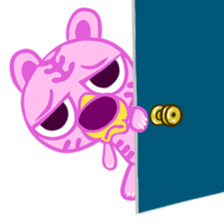 Pink Tiger 'Rangi' sticker #12138971