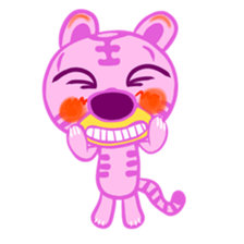 Pink Tiger 'Rangi' sticker #12138979