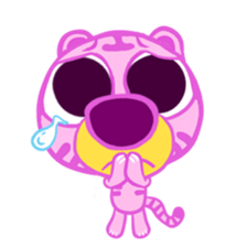 Pink Tiger 'Rangi' sticker #12138982