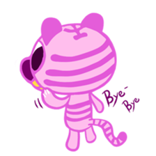 Pink Tiger 'Rangi' sticker #12138984