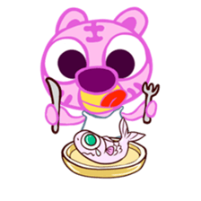 Pink Tiger 'Rangi' sticker #12138986