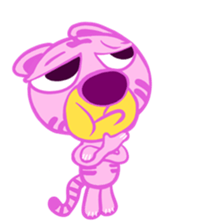 Pink Tiger 'Rangi' sticker #12138988