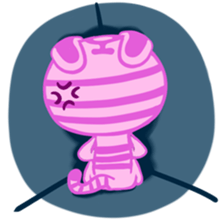 Pink Tiger 'Rangi' sticker #12138989