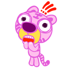 Pink Tiger 'Rangi' sticker #12138990