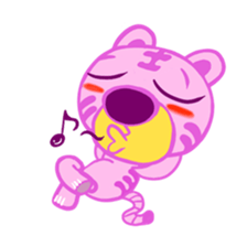 Pink Tiger 'Rangi' sticker #12138992