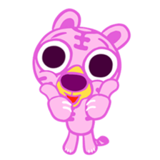 Pink Tiger 'Rangi' sticker #12138993