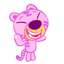 Pink Tiger 'Rangi' sticker #12138996
