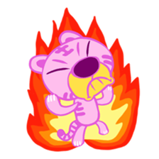 Pink Tiger 'Rangi' sticker #12138997