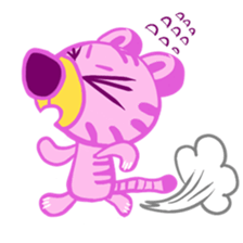 Pink Tiger 'Rangi' sticker #12139000