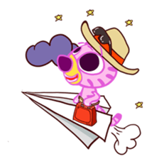 Pink Tiger 'Rangi' sticker #12139004