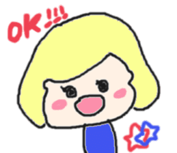 cute pop happy sticker sticker #12139287