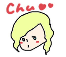 cute pop happy sticker sticker #12139292