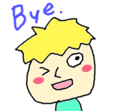 cute pop happy sticker sticker #12139303