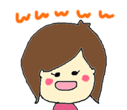 cute pop happy sticker sticker #12139305