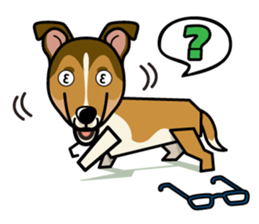 iinu - Smooth Collie sticker #12139406