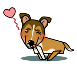iinu - Smooth Collie sticker #12139414
