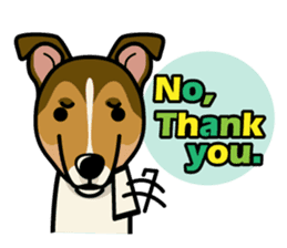 iinu - Smooth Collie sticker #12139427