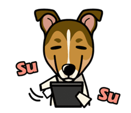 iinu - Smooth Collie sticker #12139429