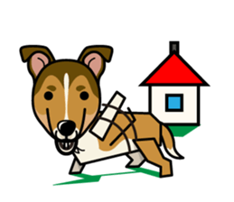 iinu - Smooth Collie sticker #12139435