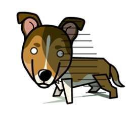 iinu - Smooth Collie sticker #12139439