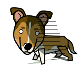 iinu - Smooth Collie sticker #12139439