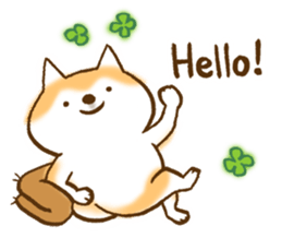 Shiba Inu Dog Shinbe 2 sticker #12139526