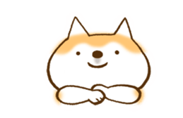 Shiba Inu Dog Shinbe 2 sticker #12139527