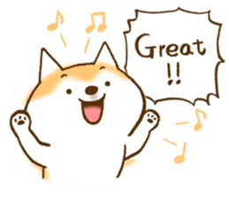 Shiba Inu Dog Shinbe 2 sticker #12139528