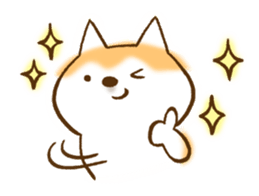 Shiba Inu Dog Shinbe 2 sticker #12139533