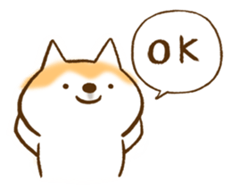 Shiba Inu Dog Shinbe 2 sticker #12139537