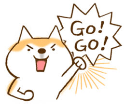 Shiba Inu Dog Shinbe 2 sticker #12139541