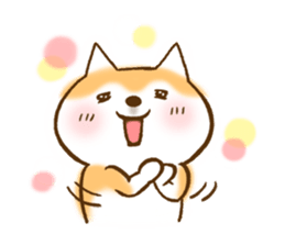 Shiba Inu Dog Shinbe 2 sticker #12139542