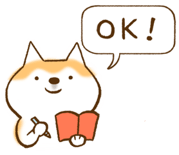 Shiba Inu Dog Shinbe 2 sticker #12139544