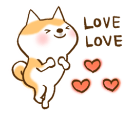 Shiba Inu Dog Shinbe 2 sticker #12139556