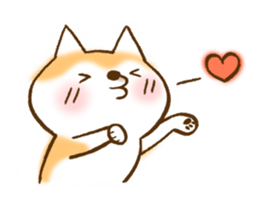 Shiba Inu Dog Shinbe 2 sticker #12139557